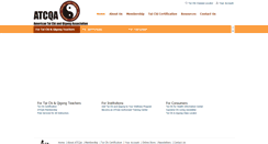 Desktop Screenshot of americantaichi.org